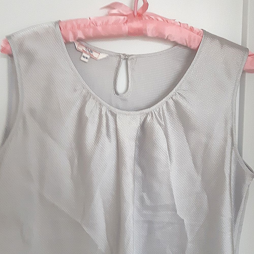 TABI silver top, never worn